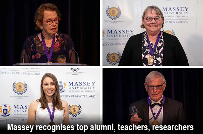 Distinguished Alumni recipients