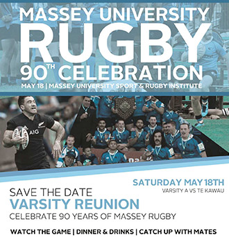 Massey Rugby reunion